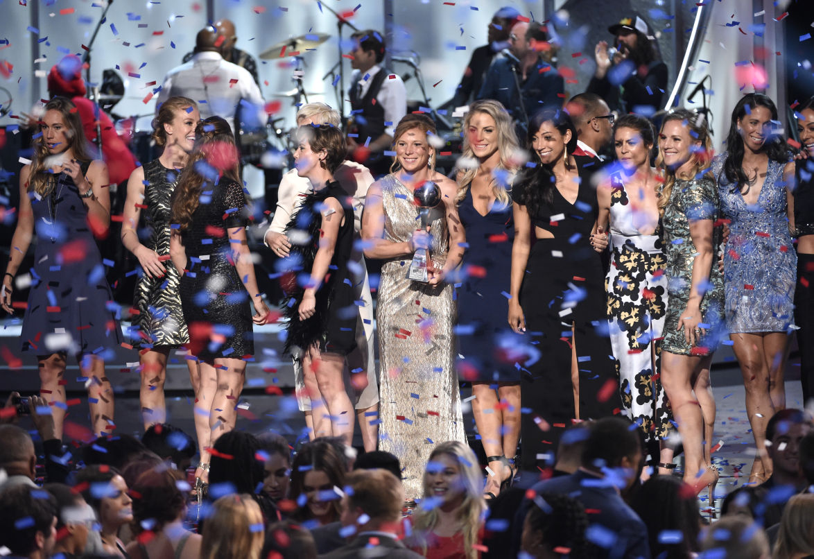 U.S> women's national soccer team Espy award